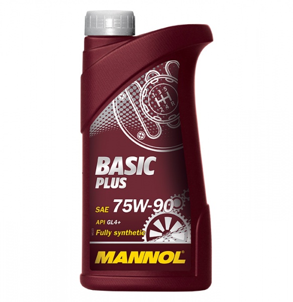 трансмиссионное масло  Basic Plus 75W90 GL-4+  1l mannol