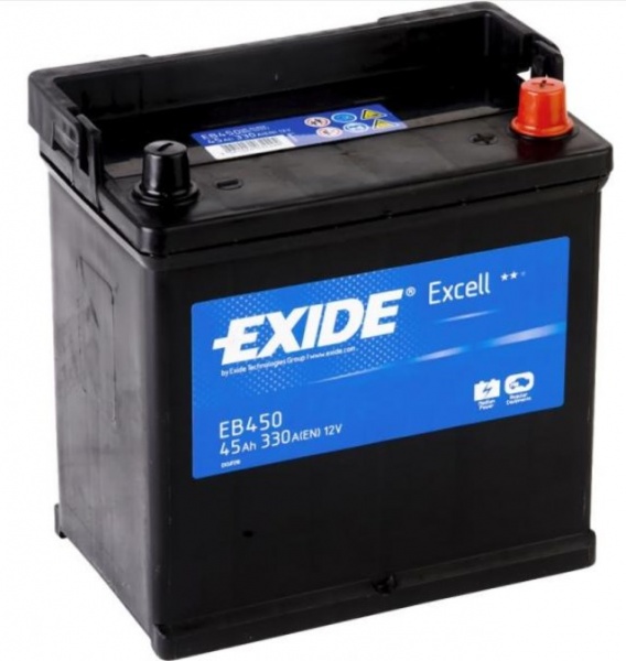 battery  Exide  Excell 45 asia euro