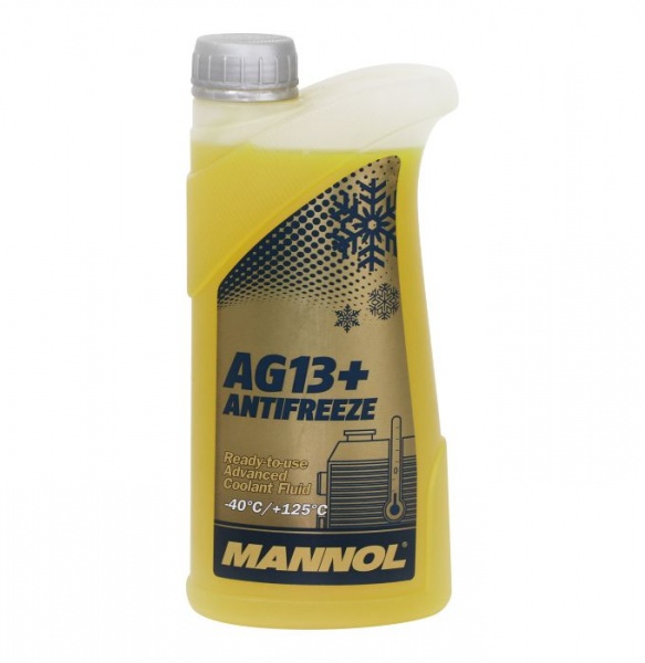 антифриз advanced -40°C AG13+ 1л желтый