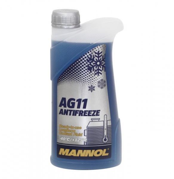 longterm antifreeze AG11 -40°C 1l blue