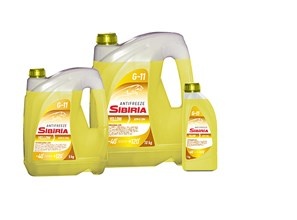 հակասառիչ  դեղին sibiria-40 1լ 
