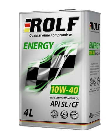 semi-synthetic motor oil Rolf Energy 10W-40 SL / CF 4l
