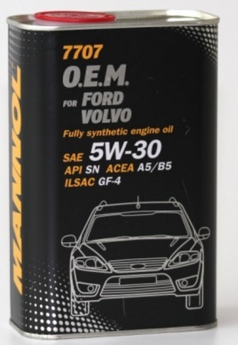 energy-saving synthetic engine oil 5W-30, ford volvo metal 1l