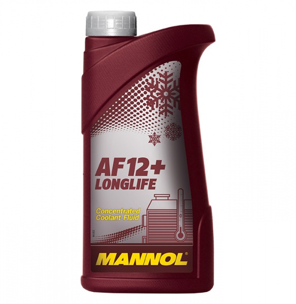 концентрат longlife antifreeze AF12+ 1л красный