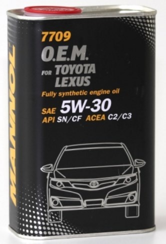 energy-saving synthetic engine oil 5W-30 1l toyota lexus