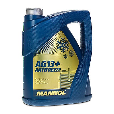 concentrate AG13+ Advanced Antifreeze 5l yellow
