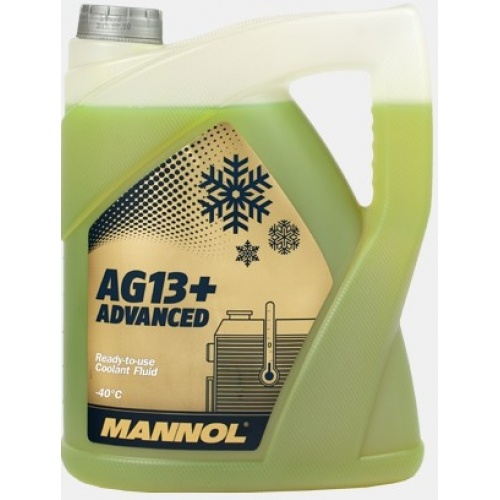 advanced antifreeze -40°C AG13+ 5l yellow