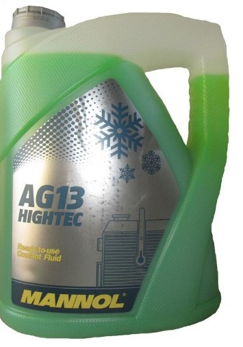  antifreeze hightec  AG13 -40°C 5l green
